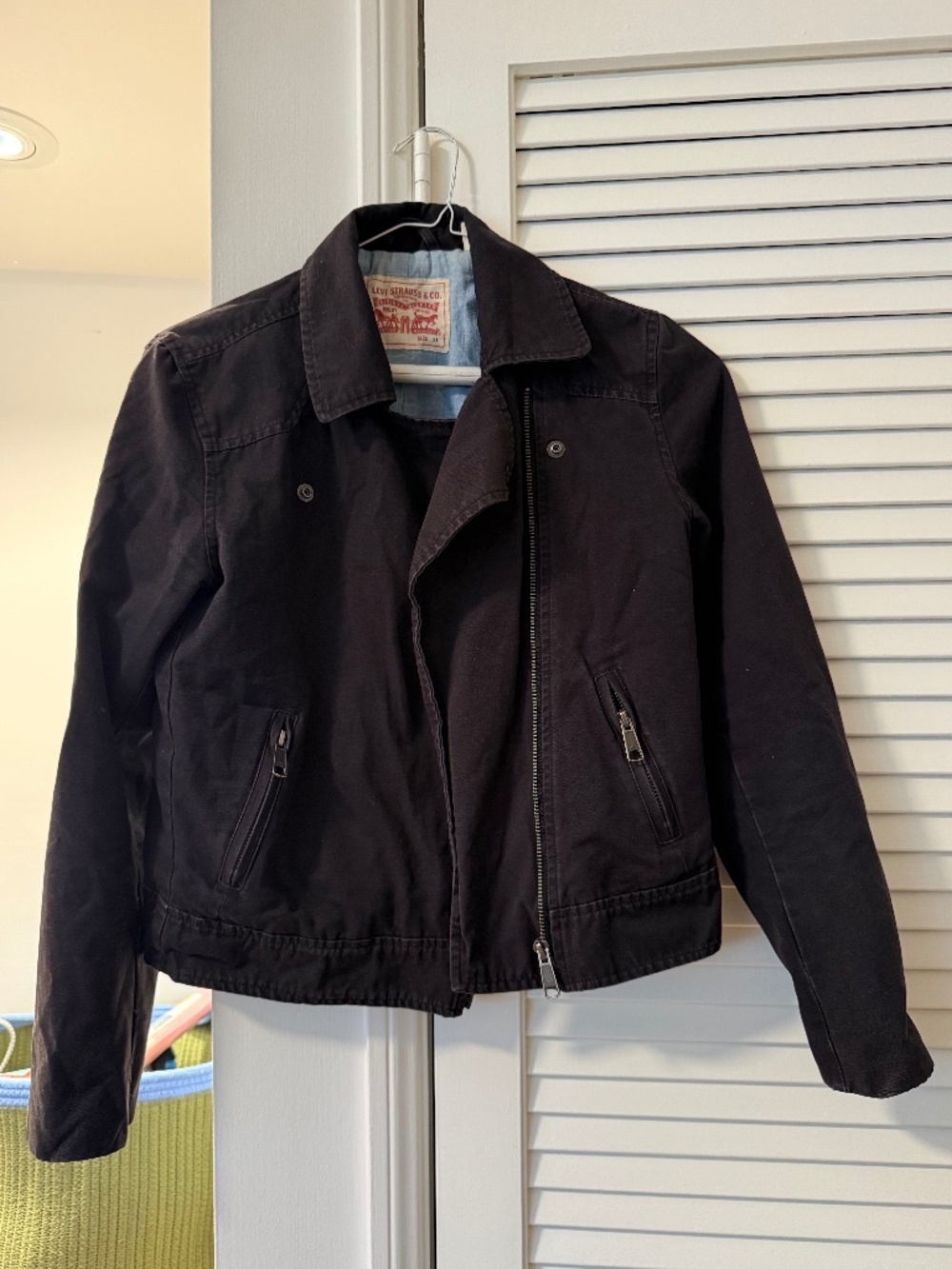 Levi Strauss Jacket XS black 100% cotton